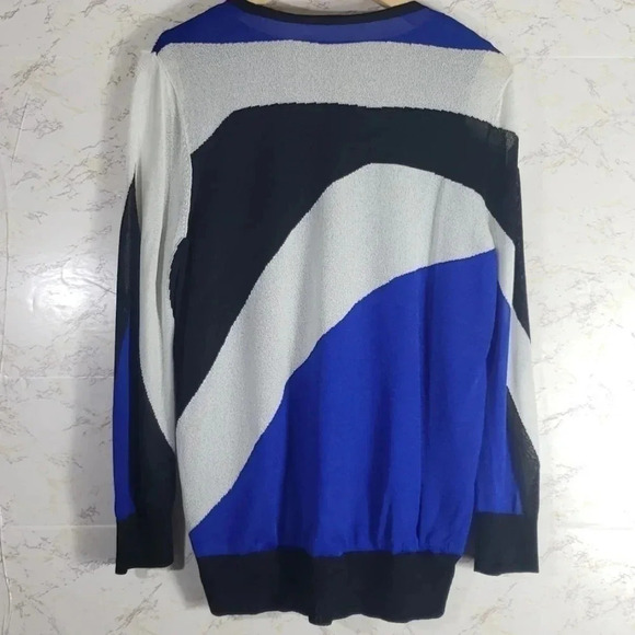 Jones New York | Shirt | Size 0X | Blue & Black - Picture 6 of 8